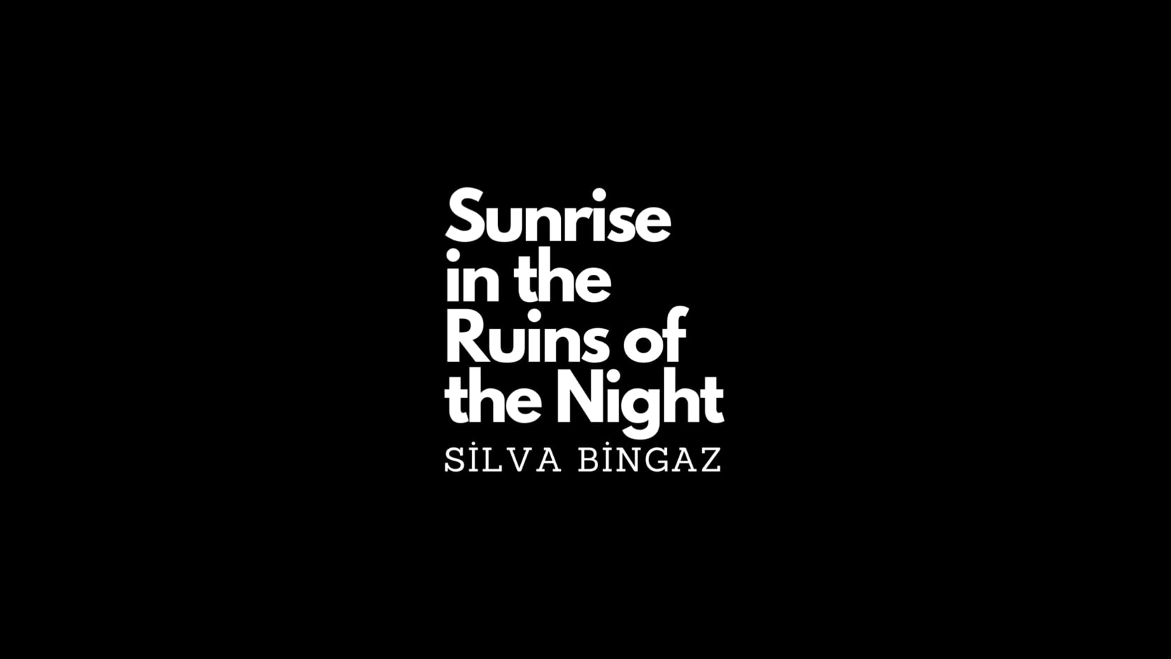 Sunrise in the Ruins of the Night (2024)